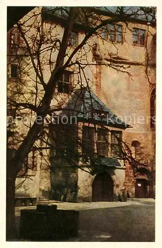 AK / Ansichtskarte Buedingen Hessen Innerer Schlosshof Kat. Buedingen