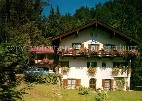 AK / Ansichtskarte Bayrischzell Haus Glueck am Bach Kat. Bayrischzell