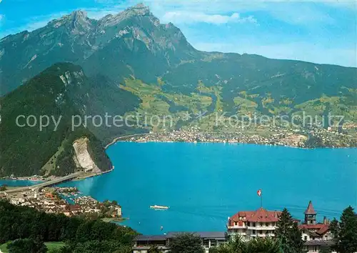 AK / Ansichtskarte Stansstad Hotel Fuerigen Vierwaldstaettersee Hergiswil Pilatus Kat. Stansstad