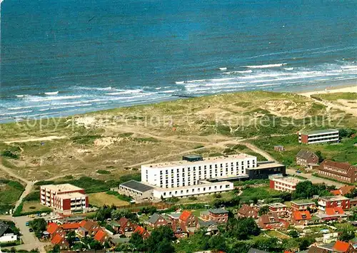 AK / Ansichtskarte Norderney Nordseebad Allergie Hautklinik Fliegeraufnahme Kat. Norderney