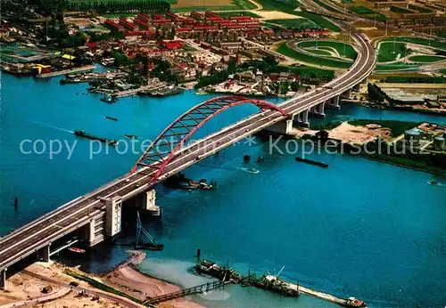 AK / Ansichtskarte Rotterdam Van Brienenoordbrug Fliegeraufnahme Kat. Rotterdam