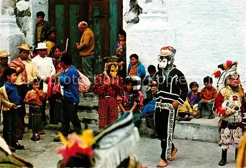 AK / Ansichtskarte Chichicastenango Mercado e Indigenas Kat. Chichicastenango