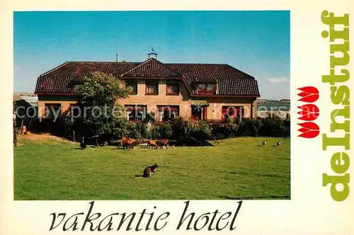 AK / Ansichtskarte Noordwijk aan Zee  Vakantie Hotel De Instuif Tiere Kat. Noordwijk