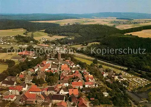 AK / Ansichtskarte Trendelburg im Diemeltal Fliegeraufnahme Kat. Trendelburg