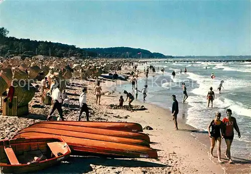 AK / Ansichtskarte Timmendorfer Strand Strandpartie Kat. Timmendorfer Strand