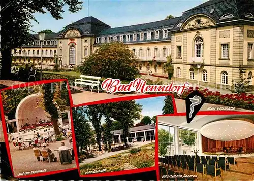 AK / Ansichtskarte Bad Nenndorf Hotel Esplanade Wandelhalle Konzertpavillon Kat. Bad Nenndorf