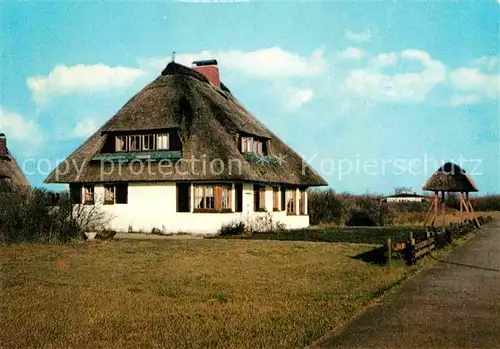 AK / Ansichtskarte Langeoog Nordseebad Ostfriesische Teestube Reetdachhaus Kat. Langeoog