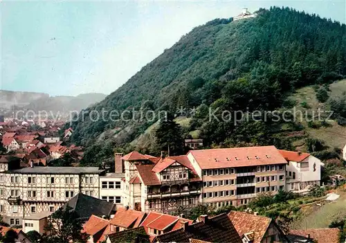 AK / Ansichtskarte Bad Lauterberg Kneipp Sanatorium St Benno Stift mit Blick zum Hausberg Kat. Bad Lauterberg im Harz