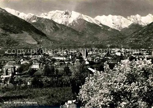 AK / Ansichtskarte Aosta Panorama Alpen Kat. Aosta