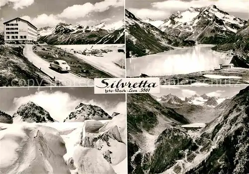 AK / Ansichtskarte Silvretta Hochstrasse See Schruns Kat. Silvretta