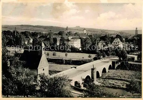 AK / Ansichtskarte Bad Mergentheim Wolfgangskapelle Kat. Bad Mergentheim