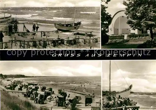 AK / Ansichtskarte Zempin Strand Konzertplatz Kat. Zempin