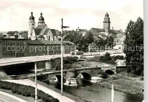 AK / Ansichtskarte Plauen Vogtland Elsterbruecke Kat. Plauen