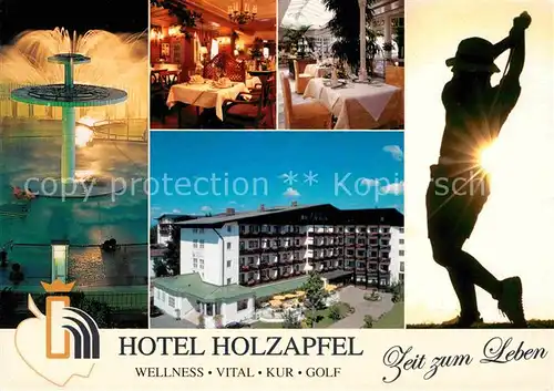 AK / Ansichtskarte Bad Fuessing Hotel Holzapfel Wellness Vital Kur Golf Kat. Bad Fuessing