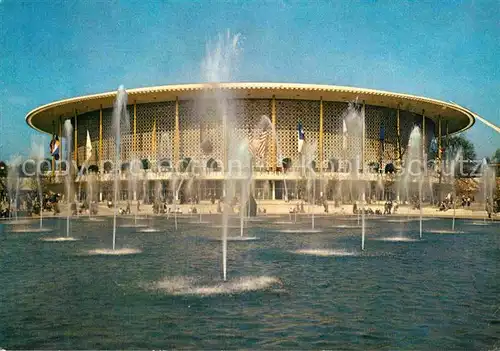 AK / Ansichtskarte Exposition Universelle Bruxelles 1958 Pavillon des Etats Unis  Kat. Expositions