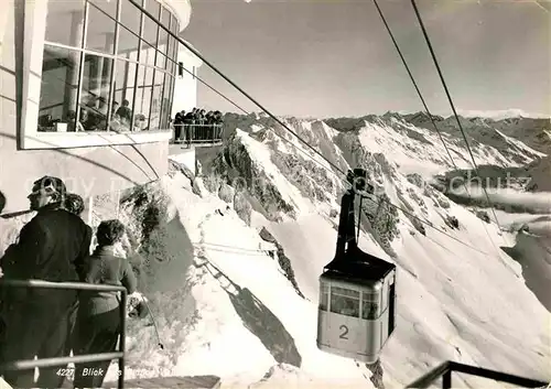 AK / Ansichtskarte Seilbahn Station Vallugagrat  Kat. Bahnen