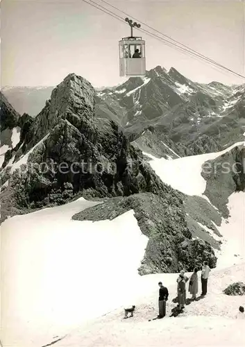 AK / Ansichtskarte Seilbahn Valluga St. Anton Arlberg  Kat. Bahnen