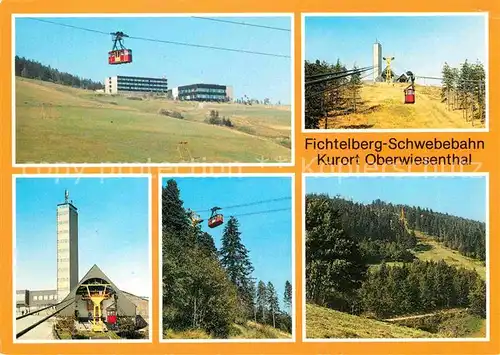 AK / Ansichtskarte Seilbahn Fichtelberg Oberwiesenthal  Kat. Bahnen