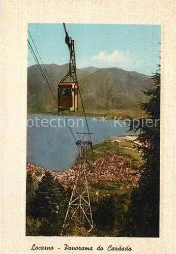 AK / Ansichtskarte Seilbahn Locarno  Kat. Bahnen