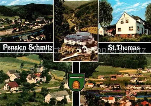 AK / Ansichtskarte St Thomas Eifel Privat Pension Katharina Schmitz Kat. Sankt Thomas