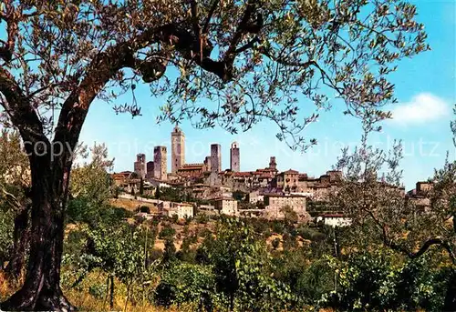 AK / Ansichtskarte San Gimignano Citta di San Gimignano 