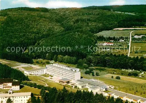 AK / Ansichtskarte Bad Schwalbach Fliegeraufnahme Kur Klinik  Kat. Bad Schwalbach