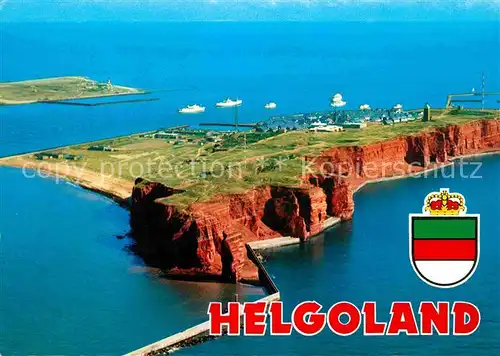 AK / Ansichtskarte Helgoland Fliegeraufnahme Kat. Helgoland