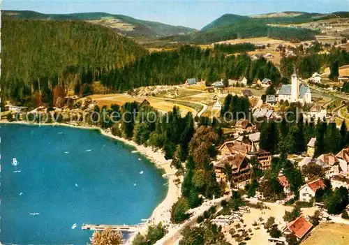 AK / Ansichtskarte Titisee Fliegeraufnahme Kat. Titisee Neustadt