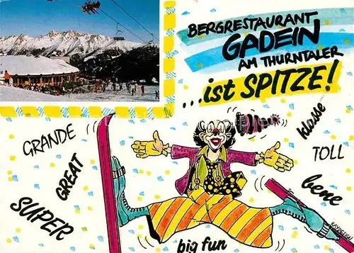 AK / Ansichtskarte Sillian Tirol Bergrestaurant Gaden am Thurntaler Kat. Sillian Osttirol