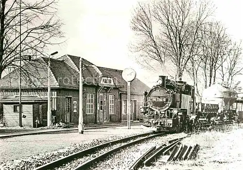 AK / Ansichtskarte Lokomotive 991794 9 Schmalspurbahn Freital Hainsberg Bahnhof Malter  Kat. Eisenbahn