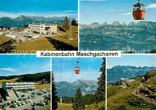 AK / Ansichtskarte Tannenbodenalp Kabinenbahn Maschgachamm Kat. Tannenbodenalp