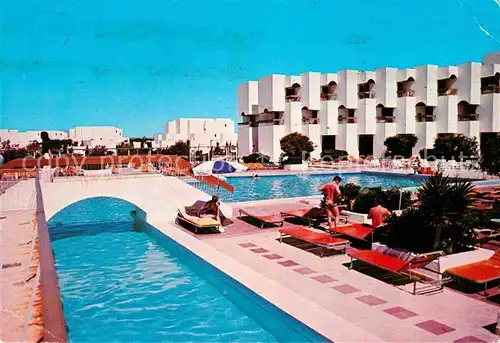 AK / Ansichtskarte Nabeul Hotel Les Pyramides Piscine Kat. Tunesien