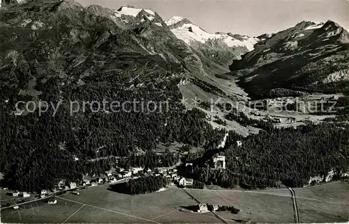 AK / Ansichtskarte Sils Maria Graubuenden Panorama Fextal Fexgletscher Piz Chapuetschin Kat. Sils Maria