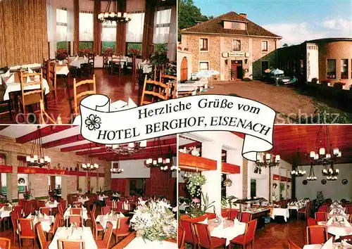 AK / Ansichtskarte Eisenach Thueringen Hotel Berghof Kat. Eisenach