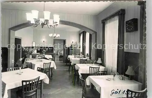 AK / Ansichtskarte Goettingen Niedersachsen Hotel Kronprinz Gastraum Kat. Goettingen