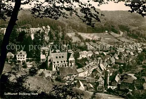 AK / Ansichtskarte Stolberg Harz Ortsblick Kat. Stolberg Harz