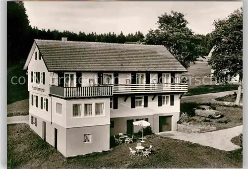 AK / Ansichtskarte Kniebis Freudenstadt Pension Immergruen Kat. Freudenstadt