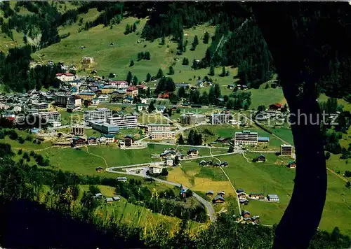 AK / Ansichtskarte Leukerbad Talblick Kat. Loeche les Bains