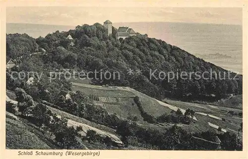 AK / Ansichtskarte Schaumburg Rinteln Schloss Schaumburg Kat. Rinteln