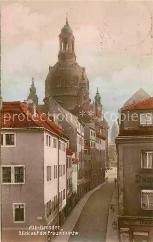 Dresden Frauenkirche Kat. Dresden Elbe