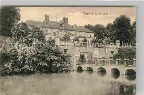 AK / Ansichtskarte Bad Pyrmont Fuerstl Schloss Kat. Bad Pyrmont