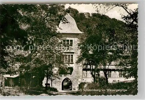 AK / Ansichtskarte Rinteln Weser Schloss Schaumburg Kat. Rinteln