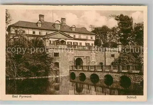 AK / Ansichtskarte Bad Pyrmont Schloss Kat. Bad Pyrmont