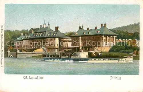 AK / Ansichtskarte Pillnitz Lustschloss Kat. Dresden