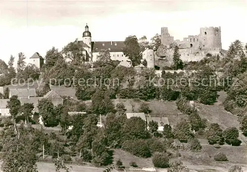 AK / Ansichtskarte Frauenstein Sachsen Schloss und Burgruine Kat. Frauenstein Sachsen