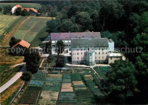 AK / Ansichtskarte Muenchshoefen Antoniusheim Fliegeraufnahme Kat. Kollnburg