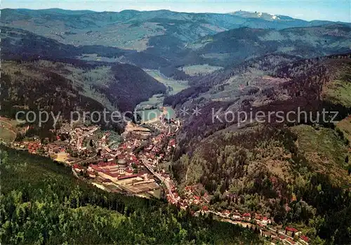 AK / Ansichtskarte St Blasien Heilklimatischer Kurort im Hochschwarzwald Fliegeraufnahme Kat. St. Blasien