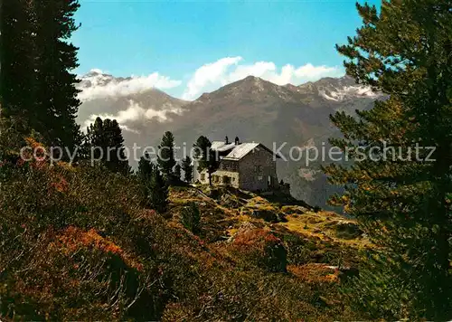 AK / Ansichtskarte Bielefelder Huette Berghaus oetztaler Alpen Kat. Oetz