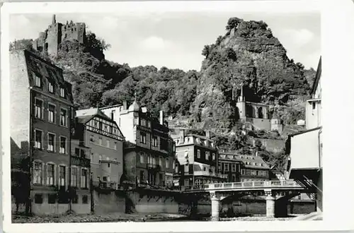 Oberstein Oberstein Felsen Kirche  x 1954 /  /