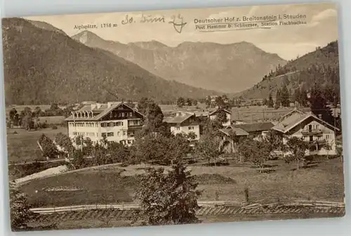 Hammer bei Schliersee  x 1927